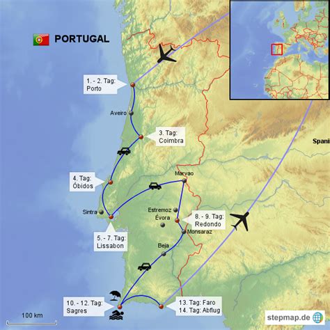 portugal rundreise